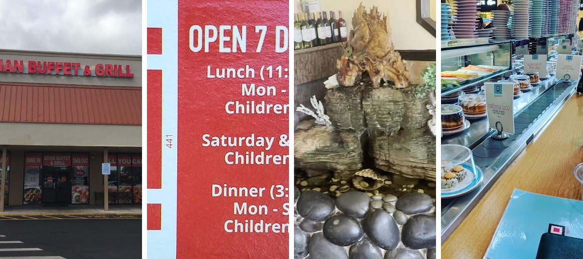 Asian Buffet & Grill Menu