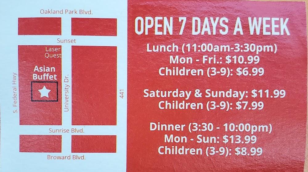 Asian Buffet & Grill Menu image 1