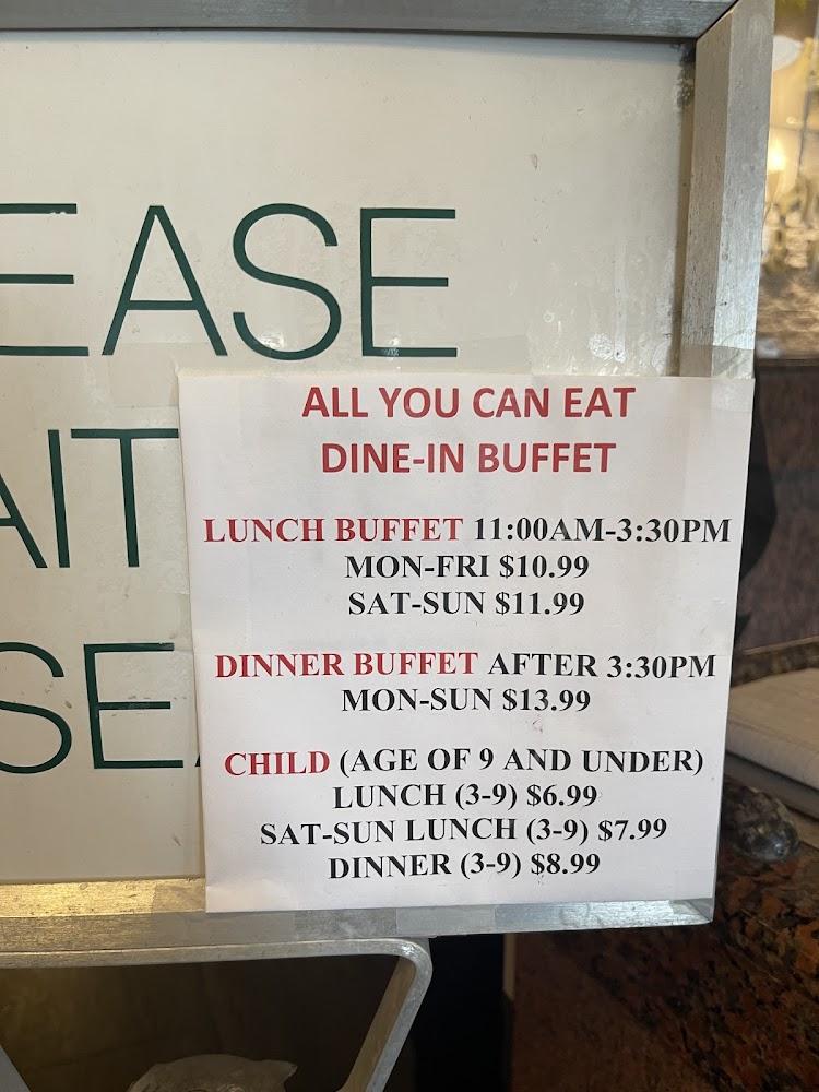 Asian Buffet & Grill Menu image 2